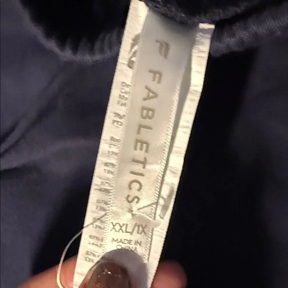 🌼 3/$20mix & match NWOT FABLETICS WIDE LEG SWEAT PANTS XXL/1X - Picture 3 of 3